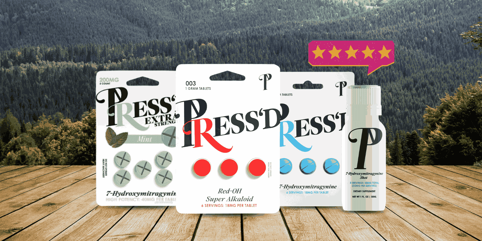 Press'd 7-Hydroxymitragynine Reviews: Why Is Everyone Talking About It?